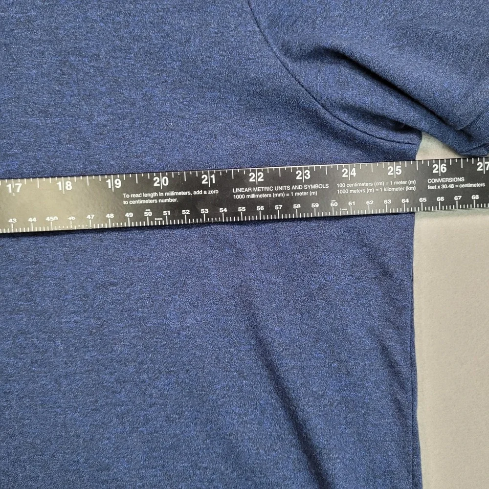 Polo Ralph Lauren Mens XL‎ Blue Heather Short Sleeve Classic Fit Polo Shirt